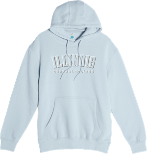 SWEATSHIRT HOODED PREMIUM SHADOW TEXT